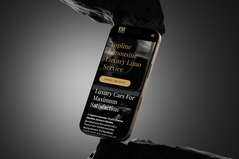 Topline Limousine — Solução Completa de Branding e Plataforma Digital